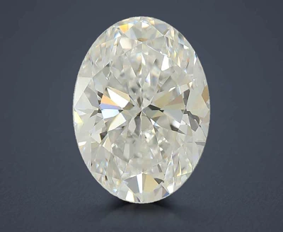 2.09ct D VVS2 Rare Carat Ideal Cut Oval Lab Grown Diamond
