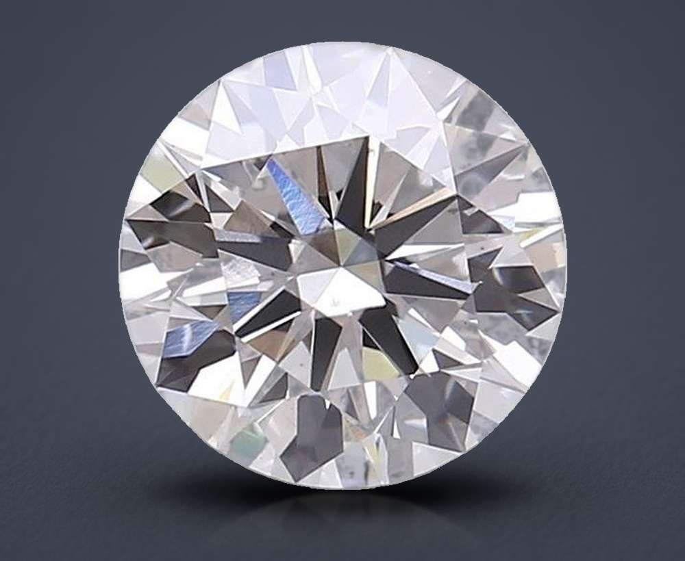 2.51ct G VS1 Rare Carat Ideal Cut Round Lab Grown Diamond