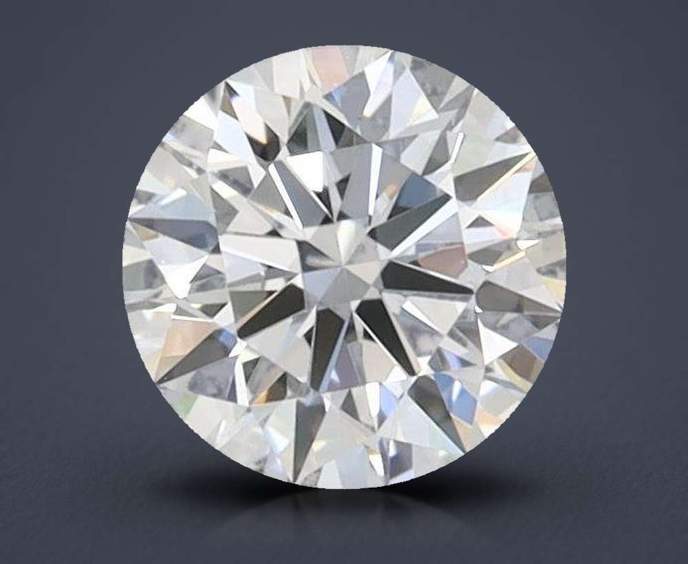0.58ct D FL Rare Carat Ideal Cut Round Lab Grown Diamond