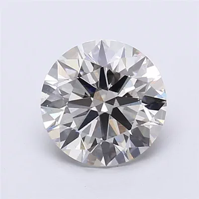 2.04ct H VS2 Rare Carat Ideal Cut Round Lab Grown Diamond