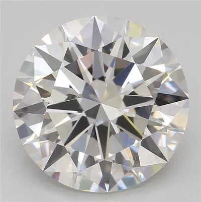 3.00ct F VVS2 Excellent Cut Round Lab Grown Diamond