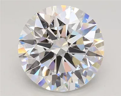 6.05ct F VVS2 Rare Carat Ideal Cut Round Lab Grown Diamond