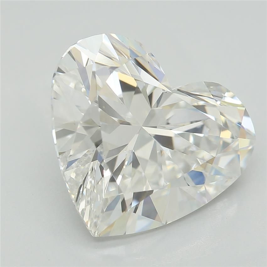 4.37ct E VS1 Rare Carat Ideal Cut Heart Lab Grown Diamond