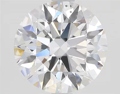 2.02ct D SI2 Rare Carat Ideal Cut Round Diamond