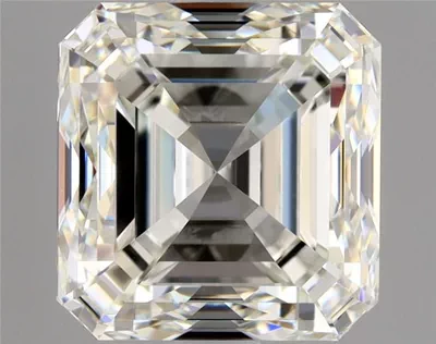 3.01ct I VVS2 Very Good Cut Asscher Diamond