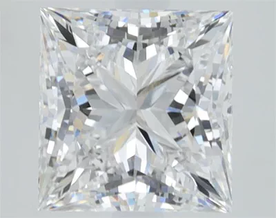 10.04ct F VVS2 Rare Carat Ideal Cut Princess Lab Grown Diamond