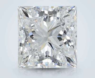 10.04ct F VVS2 Rare Carat Ideal Cut Princess Lab Grown Diamond