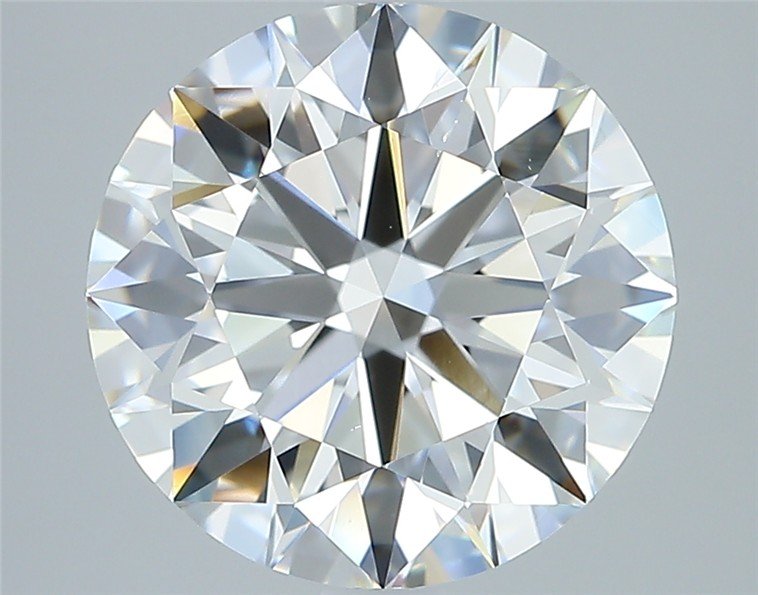 3.61ct H VS2 Rare Carat Ideal Cut Round Diamond