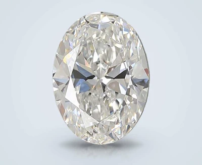 3.03ct E VS1 Rare Carat Ideal Cut Oval Lab Grown Diamond