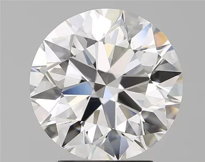 3.40ct H VS2 Rare Carat Ideal Cut Round Diamond