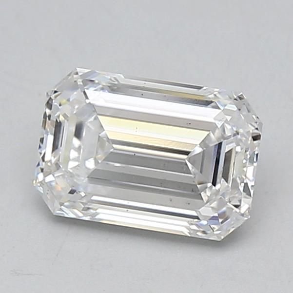 1.58ct D VS2 Rare Carat Ideal Cut Emerald Lab Grown Diamond