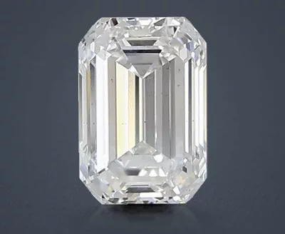 1.58ct D VS2 Rare Carat Ideal Cut Emerald Lab Grown Diamond