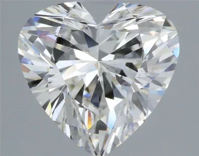 2.56ct G SI1 Rare Carat Ideal Cut Heart Lab Grown Diamond