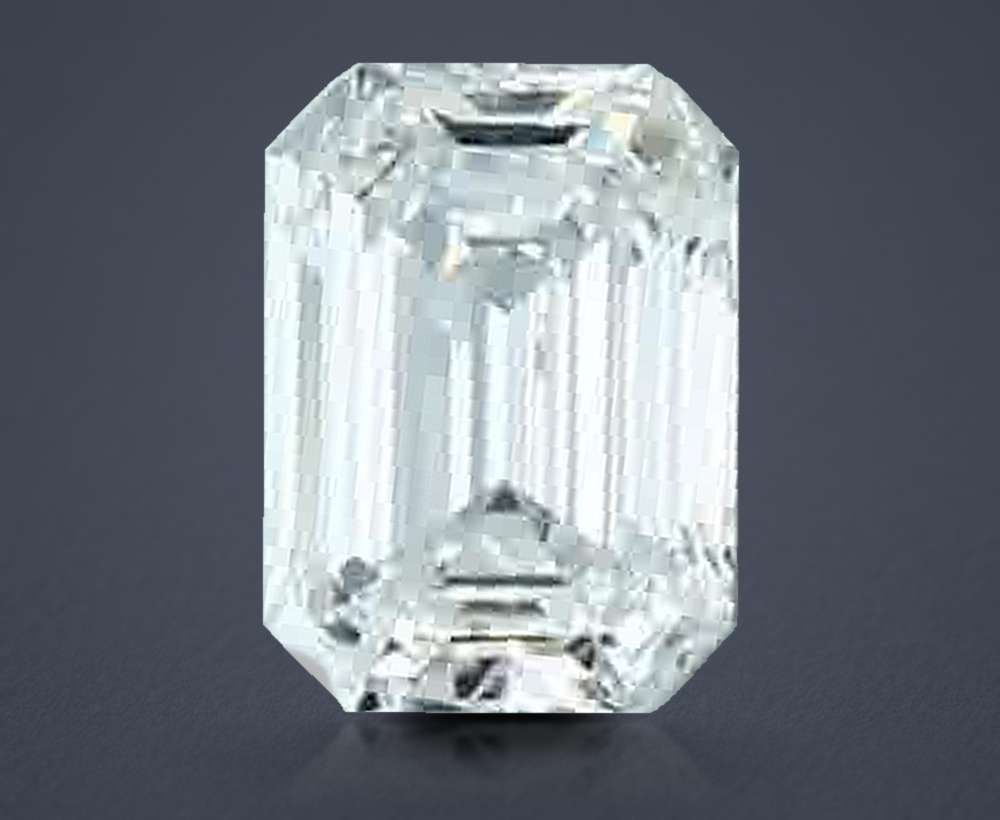 0.37ct E VVS2 Excellent Cut Emerald Diamond