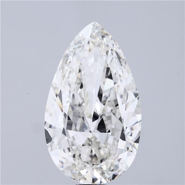 25.48ct G VS1 Rare Carat Ideal Cut Pear Lab Grown Diamond