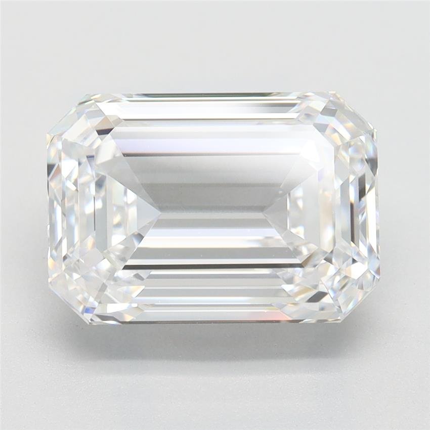 4.05ct H VS1 Rare Carat Ideal Cut Emerald Lab Grown Diamond