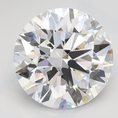 2.33ct D IF Rare Carat Ideal Cut Round Lab Grown Diamond