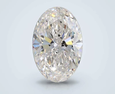 3.33ct F VVS2 Rare Carat Ideal Cut Oval Lab Grown Diamond