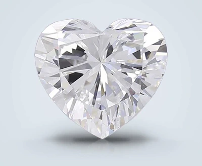 5.05ct E VS2 Rare Carat Ideal Cut Heart Lab Grown Diamond