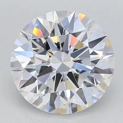 2.02ct D IF Rare Carat Ideal Cut Round Lab Grown Diamond