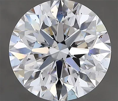 3.01ct D SI1 Excellent Cut Round Diamond
