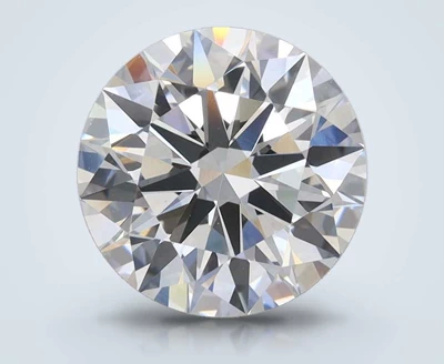 3.05ct E VVS2 Rare Carat Ideal Cut Round Lab Grown Diamond