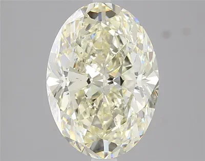 3.02ct K VS2 Rare Carat Ideal Cut Oval Diamond