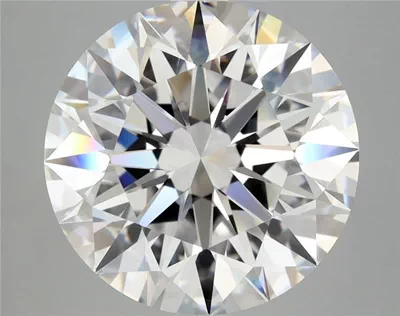 6.01ct E VS1 Rare Carat Ideal Cut Round Diamond