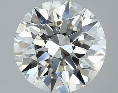 3.30ct H VS2 Rare Carat Ideal Cut Round Diamond