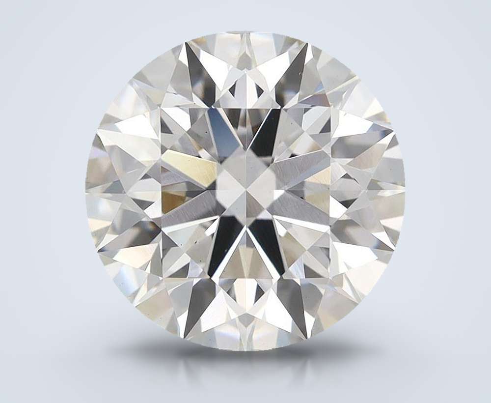 6.04ct H VS1 Rare Carat Ideal Cut Round Lab Grown Diamond
