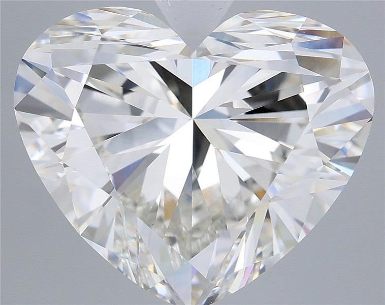 10.06ct G VVS2 Rare Carat Ideal Cut Heart Lab Grown Diamond
