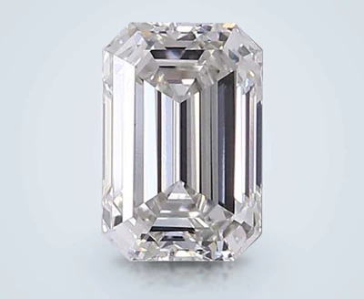 1.36ct G VS1 Rare Carat Ideal Cut Emerald Lab Grown Diamond