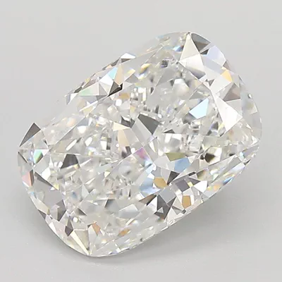 2.87ct E VS1 Rare Carat Ideal Cut Cushion Lab Grown Diamond