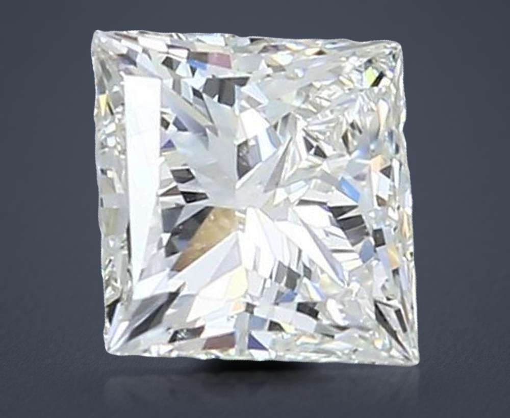 1.52ct I SI1 Rare Carat Ideal Cut Princess Diamond