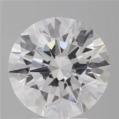 4.00ct D VVS2 Rare Carat Ideal Cut Round Diamond