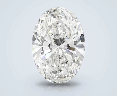 11.05ct F VS1 Rare Carat Ideal Cut Oval Lab Grown Diamond