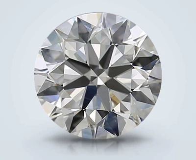 3.50ct J SI1 Excellent Cut Round Diamond