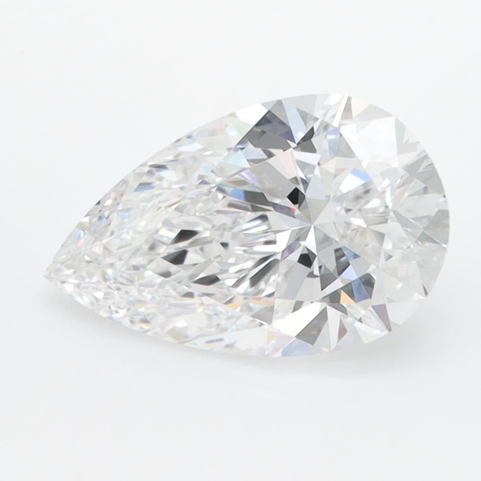 2.27ct D VVS1 Rare Carat Ideal Cut Pear Lab Grown Diamond