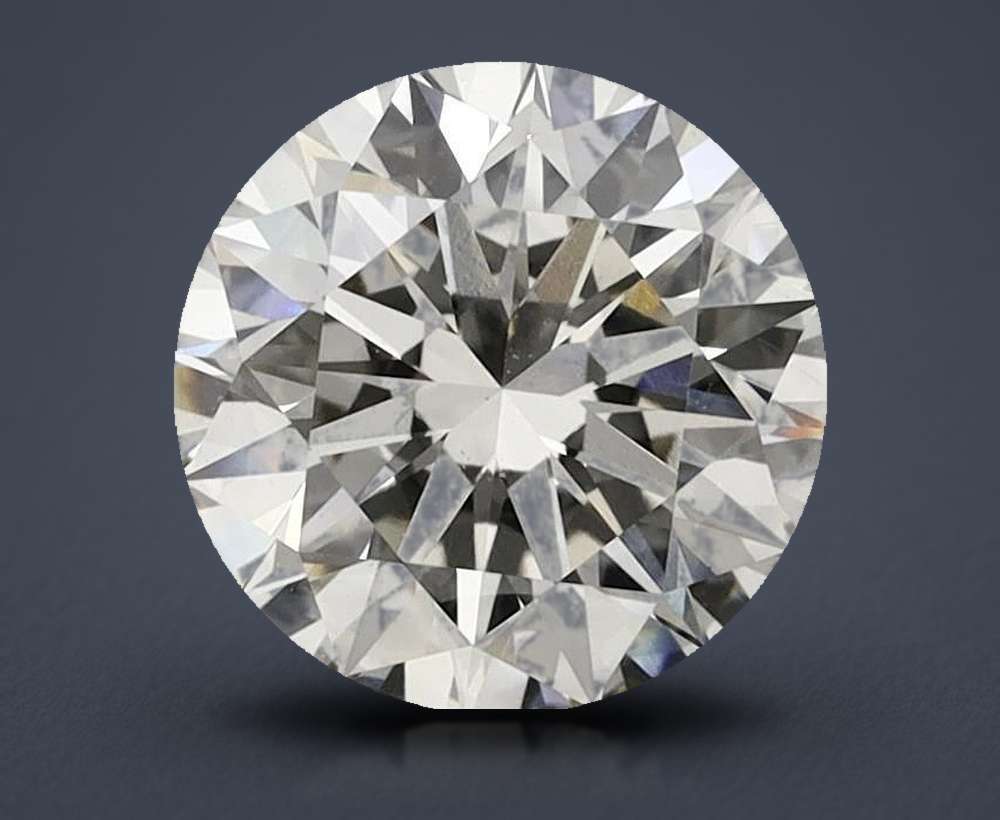 3.32ct I VS1 Rare Carat Ideal Cut Round Lab Grown Diamond