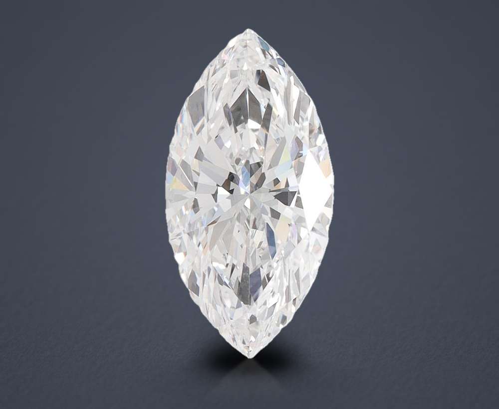 2.07ct D VVS1 Rare Carat Ideal Cut Marquise Lab Grown Diamond