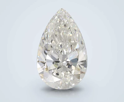 6.11ct F VVS2 Rare Carat Ideal Cut Pear Lab Grown Diamond