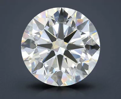 7.01ct G VS2 Excellent Cut Round Lab Grown Diamond