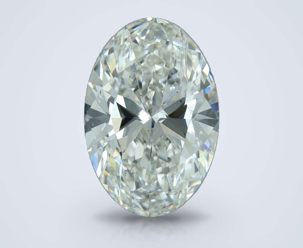 16.02ct G VS2 Rare Carat Ideal Cut Oval Lab Grown Diamond