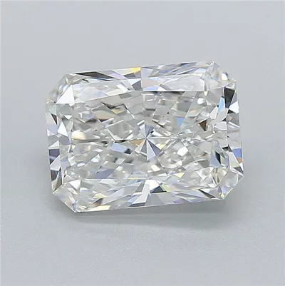 2.55ct E VVS2 Rare Carat Ideal Cut Radiant Lab Grown Diamond