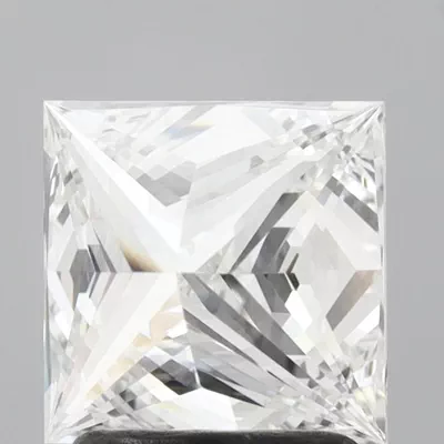 1.90ct E VS1 Rare Carat Ideal Cut Princess Lab Grown Diamond
