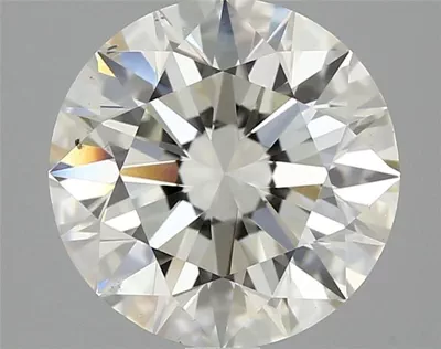 2.60ct H VS2 Rare Carat Ideal Cut Round Diamond