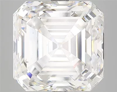10.37ct E VS2 Rare Carat Ideal Cut Asscher Lab Grown Diamond