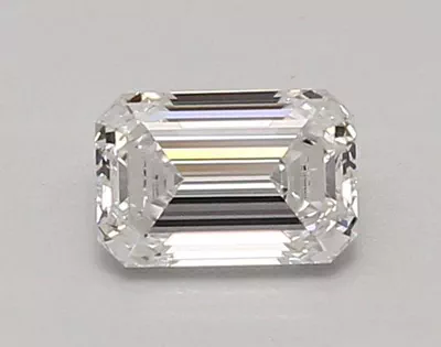 0.83ct D VVS2 Rare Carat Ideal Cut Emerald Lab Grown Diamond