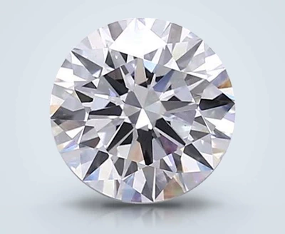 5.06ct E VS2 Rare Carat Ideal Cut Round Lab Grown Diamond