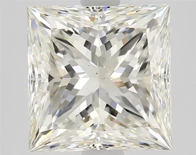 2.08ct I SI2 Rare Carat Ideal Cut Princess Diamond